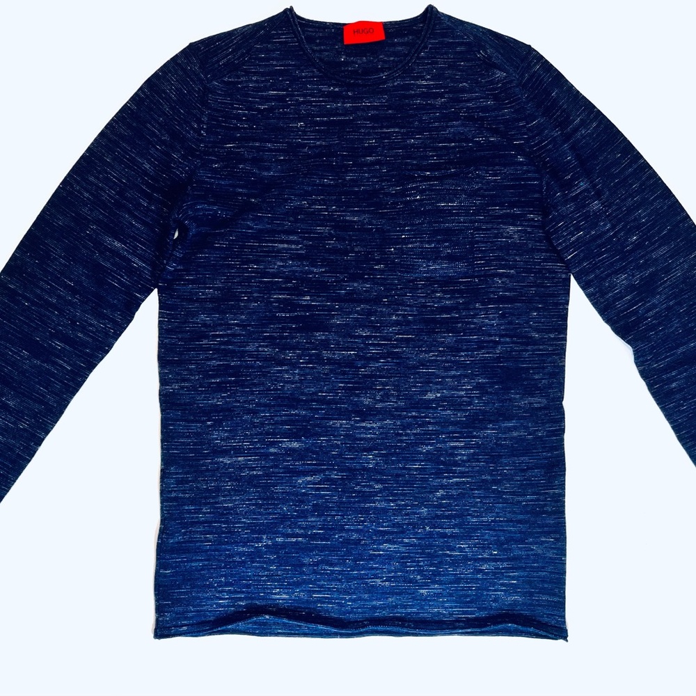 HUGO Navy Knit Sweater